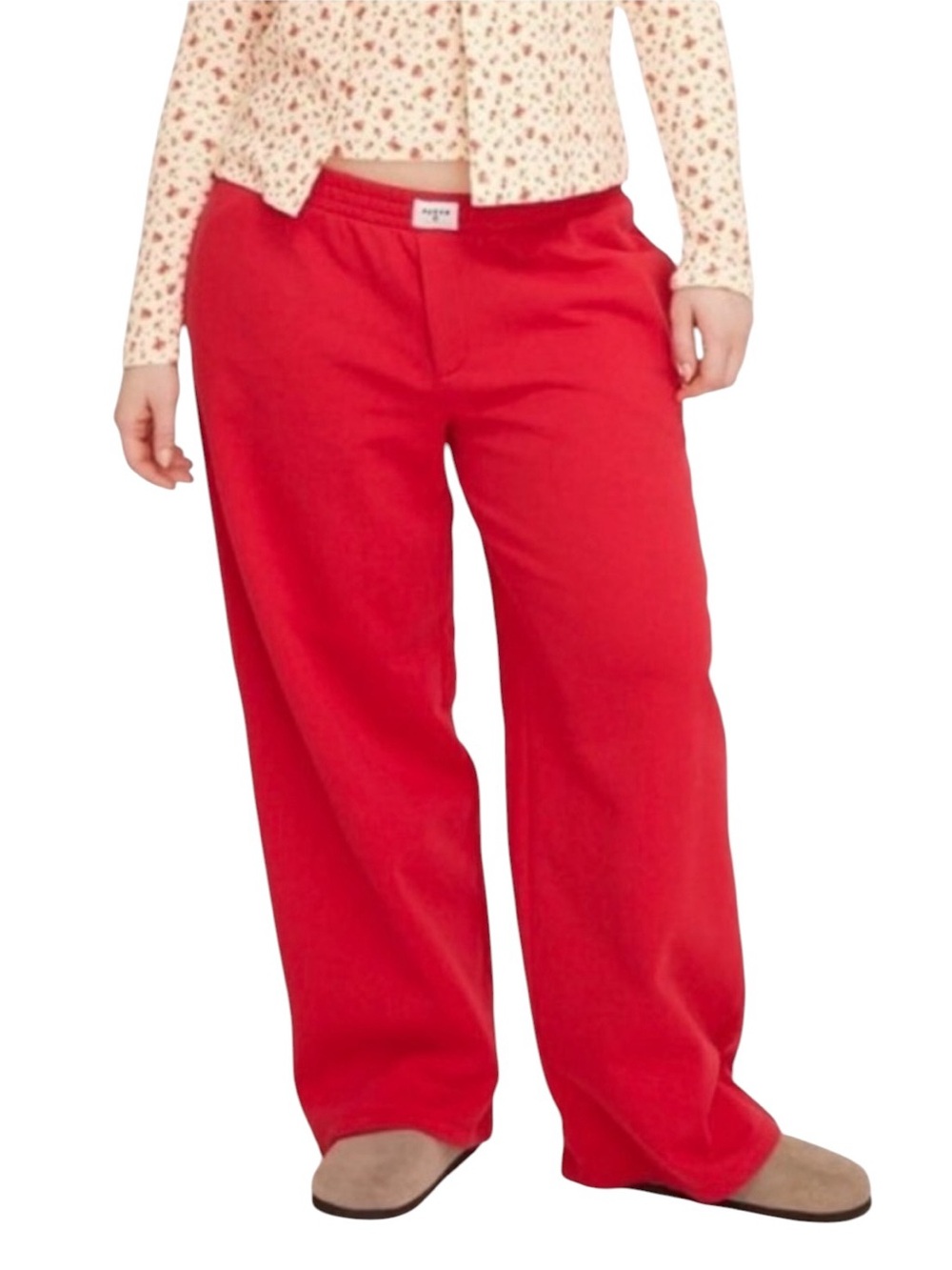 PARKE x Target High Rise Boxer Wide Leg Sweatpants NWT Womens Small - Picture 3 of 12